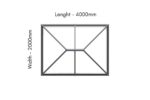 Traditional Roof Lantern – 4000×2000 mm - Image 3