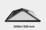 Contemporary Roof Lantern – 2000x1500mm