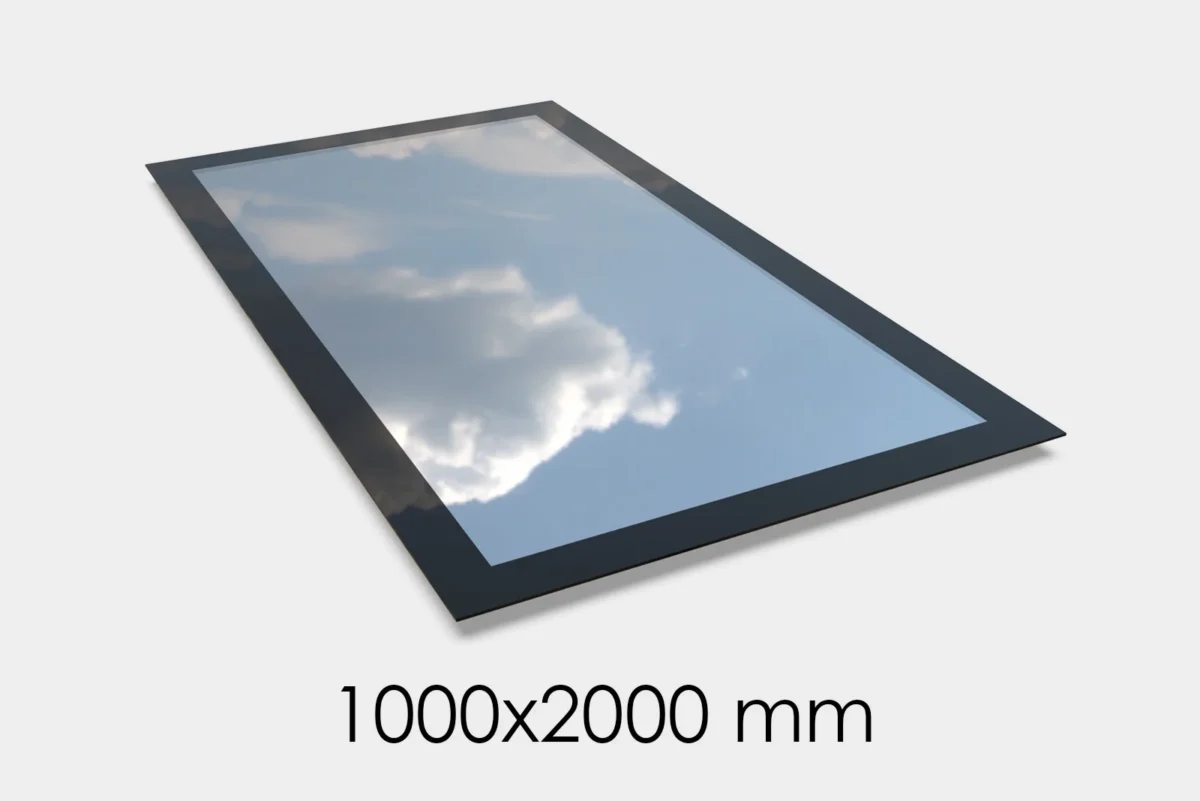 TRIPLE GLAZED SKYLIGHT 1000 x 2000 mm - Image 1