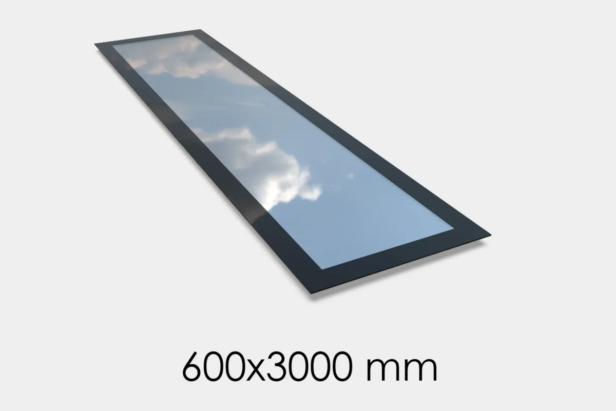 TRIPLE GLAZED SKYLIGHT 600 x 3000 mm - Image 1