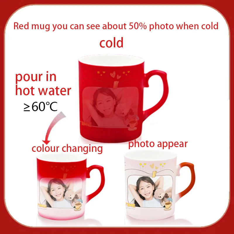 17415-olgcck.jpg Personalised Magic Mugs Custom Colour Changing Cup Heat Activated Any Image Photo Or Text Printed On Mug Dad Mothers Day Gift - Image 6