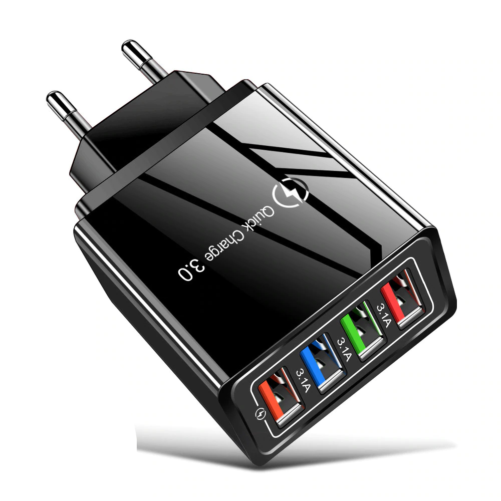 Quick Charge 4-USB Wall Charger Quick Charge 4-USB Wall Charger