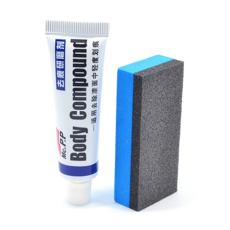 18361-3h05p2.jpg Car Scratch Hiding Polishing Paste with Sponge - Image 1