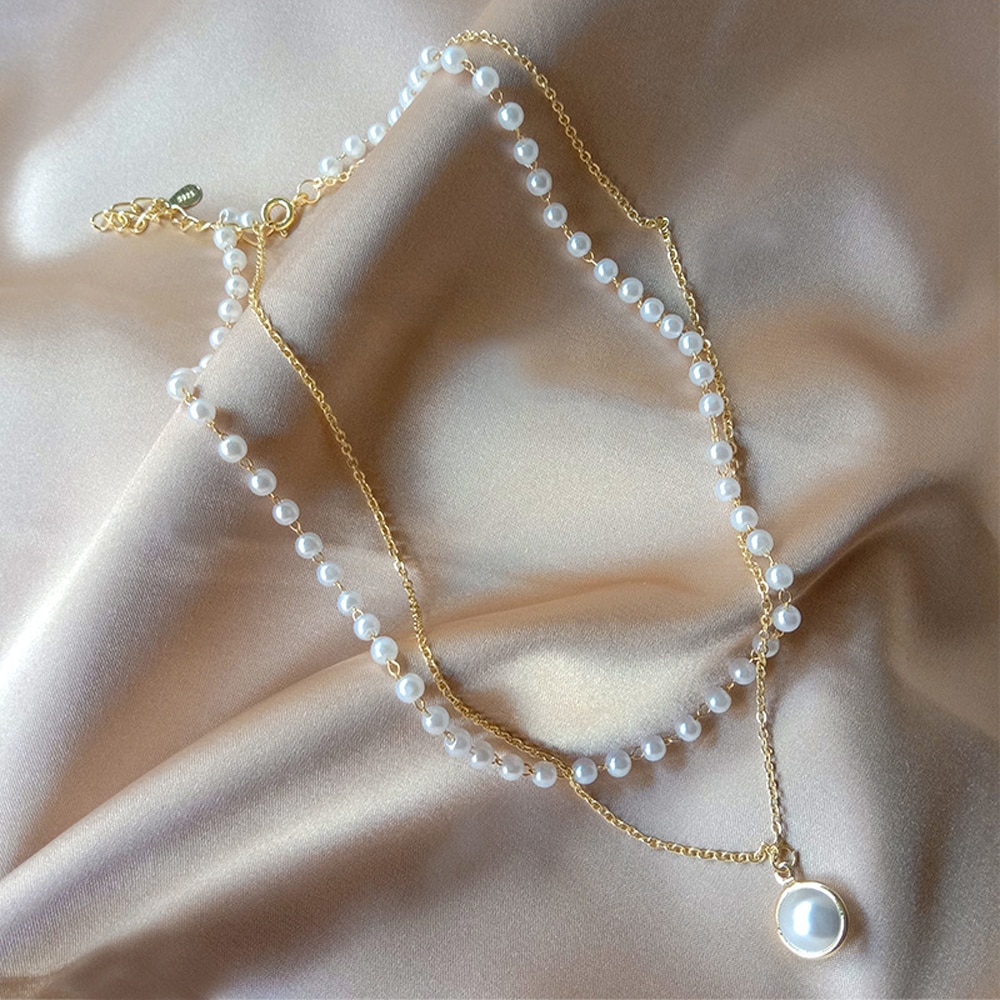 Women's Pearl Necklace Pendant Women's Pearl Necklace Pendant