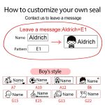 Kid's Name Seal Stamp - Image 7