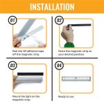 6/10 LEDs PIR LED Motion Sensor Light - Image 8