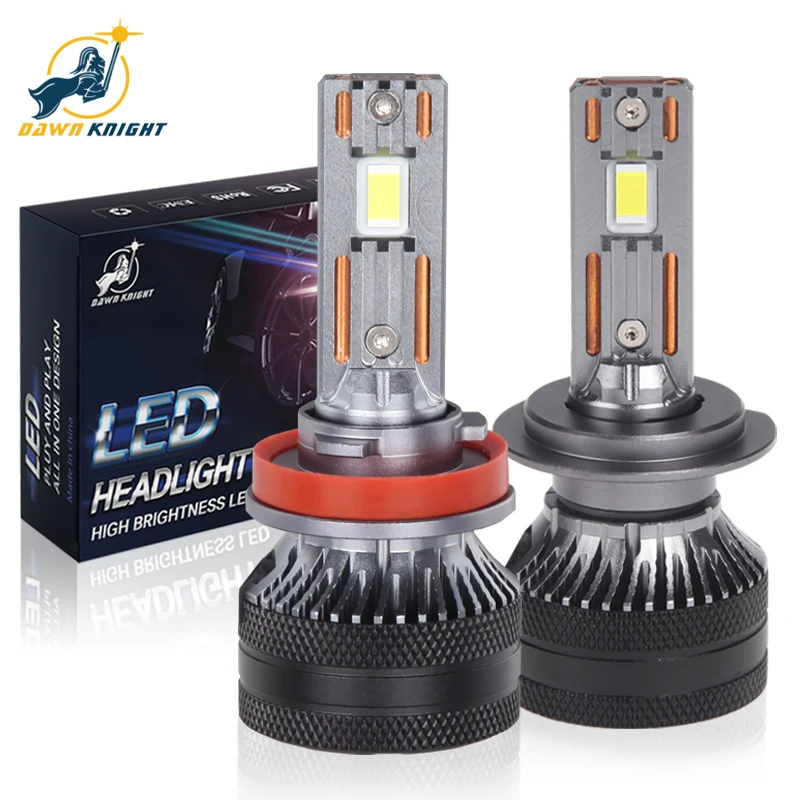Dawn Knight 140w K5c Plus H7 H11 H1 H4 LED Headlight Bulb 4300k LED Hb3 Hb4