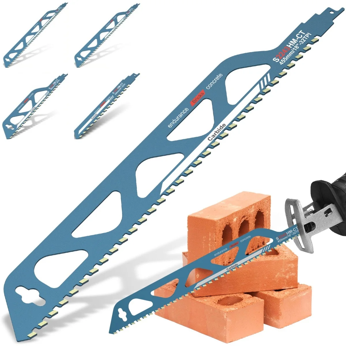 Reciprocating Saw Blade 15/20/32/36tpi Universal Cutting Recip Sabre Saw Blades