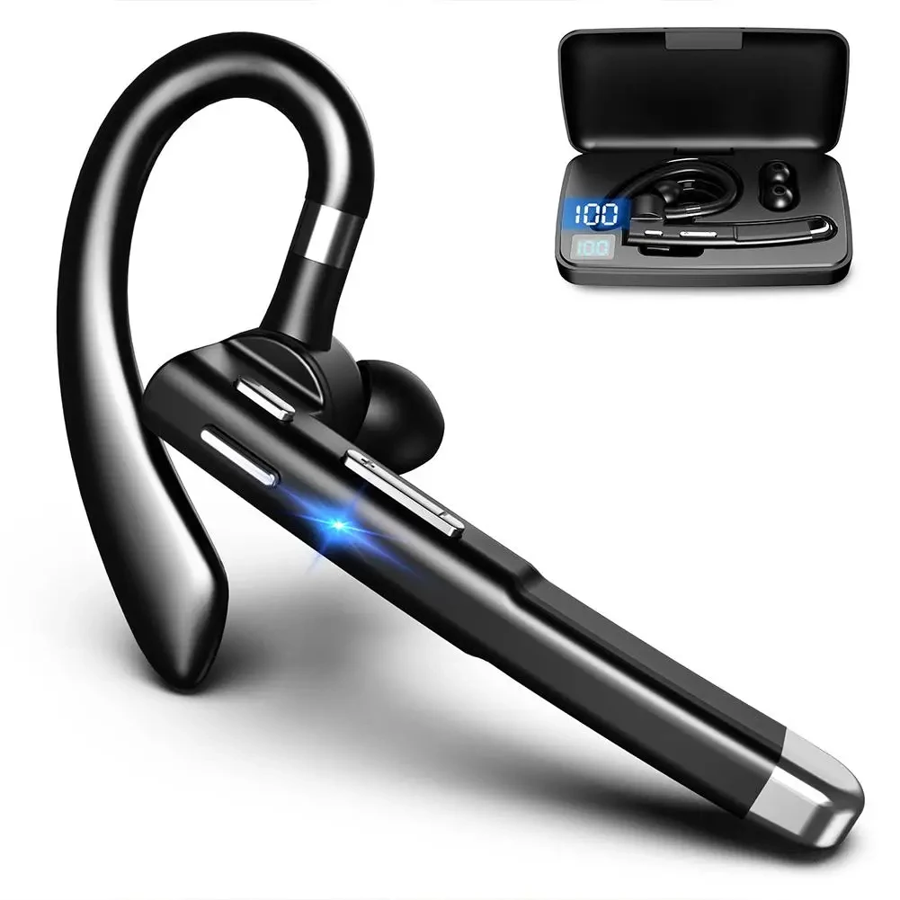 S495e93c4472e4fa6a44c638b68495a278.webp Bluetooth Headset Noise Cancelling Sports Earphone Waterproof Digital Display - Image 1