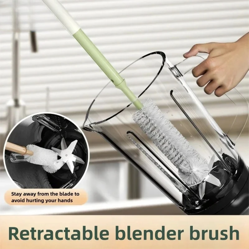 Youpin Multifunctional Retractable Long Handle Bottle Brush For Baby Bottles