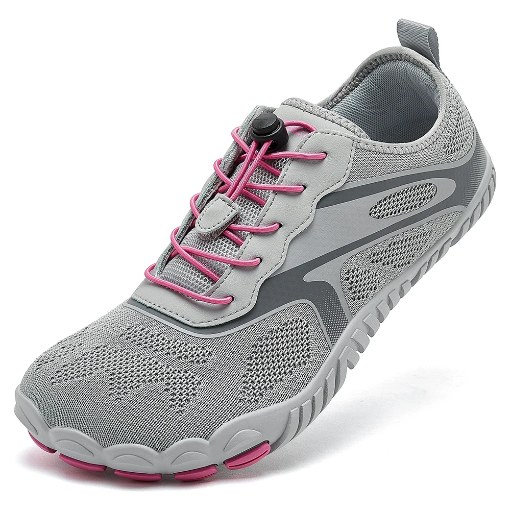 Hobibear Unisex Barefoot Shoes For Men Women Wide Toe Beach Walking Sneakers