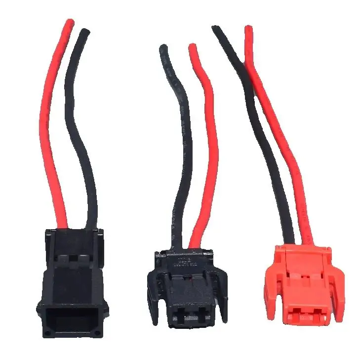 Shhworldsea Auto 2 Pin Female Male ABS Sensor Connector Door Light Lamp Socket