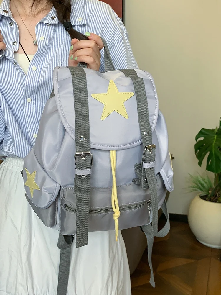 Color Blo Polka Dot Student Bapa Women's Versatile High Aesthetic Value School