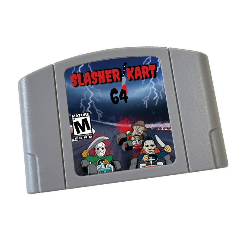 N64 Game Card Cartridge Console US And EU Version-slasher Kart 64