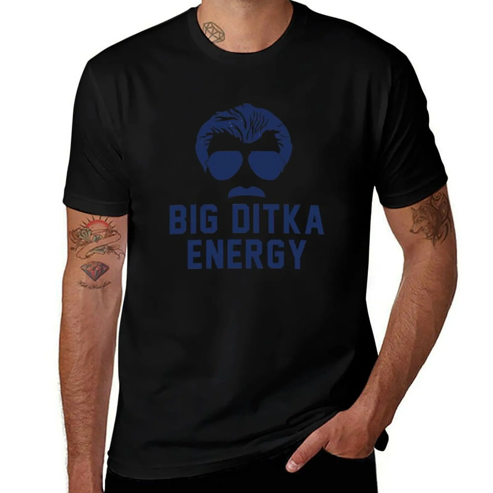Big Ditka Energy T-shirt T Shirts With Prints T Shirt For Man Man T Shirt
