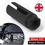 22mm 1-2 Drive Lambda Oxygen Sensor Open Socket Removal Hand Wrench Tool Kit UK